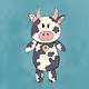 Happy Cow Kid