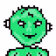 scary pixel aliens