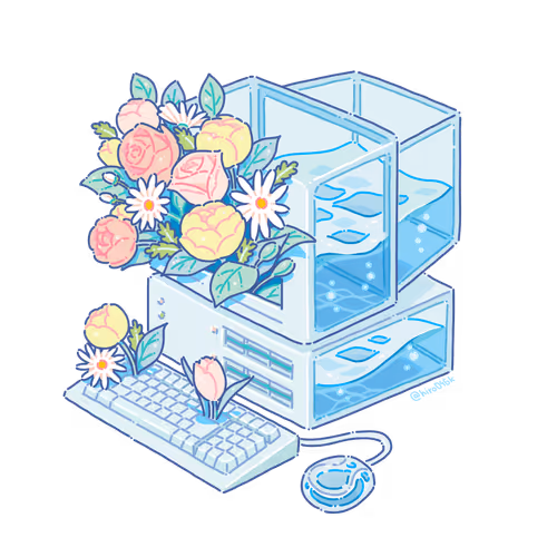 With flowers - hiro046k