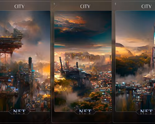 CITY Trading Card NFT.