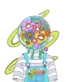 Space Flowers.