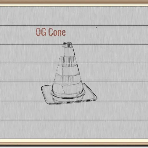 Picture Frame Raining OG Cone