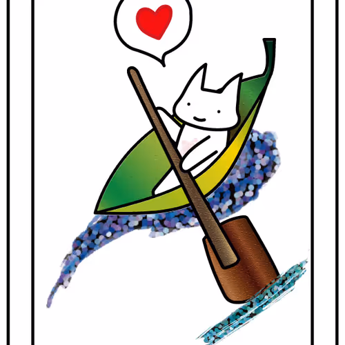 Beyond that world thank you bid card