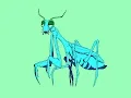 Bored Praying Mantis