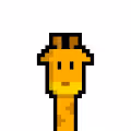 Giraffe Pixel