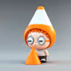 Adorable Chibi cone