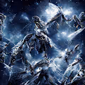 Ancient Samurai Warriors In Space
