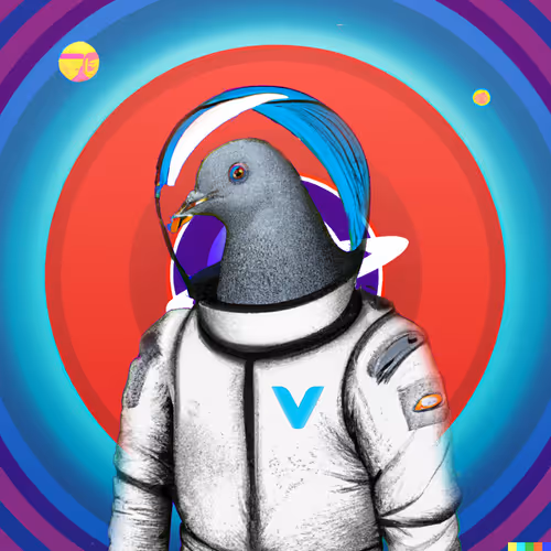 Rourou and friends to the moon