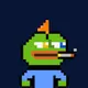 Pixel PEPE Awake (PFP)