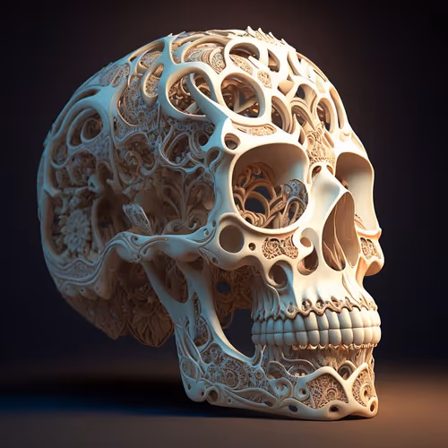 Skull headA