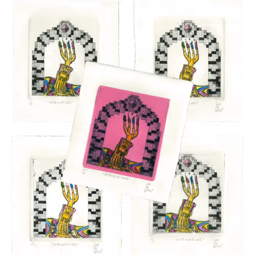 #1 Hand-Prints wif clues for IRL event "Treasures of Silvester Sterling" (Polygon)