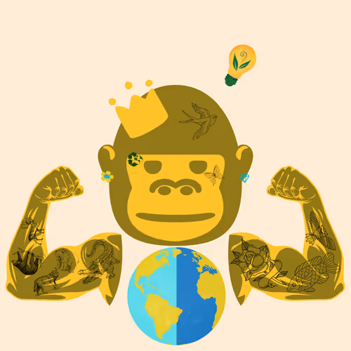 StrongerApe save the planet