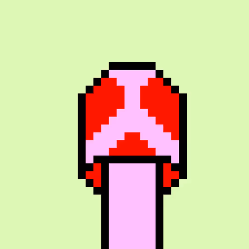 Polygon Pixel Mushrooms By Wm97 Nft Art Society