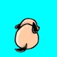 backward dog polygon