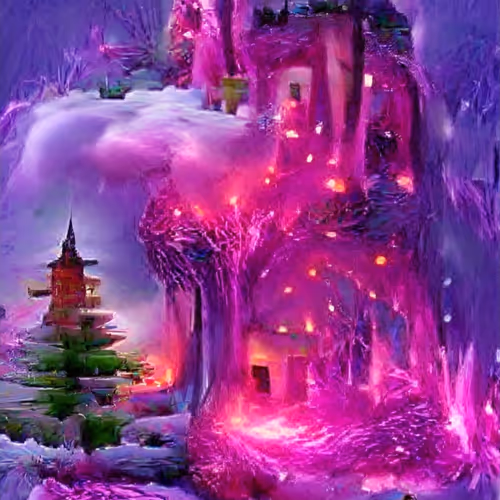 Fantastic colors and dreams of the virtual world