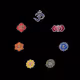 7 chakras collection