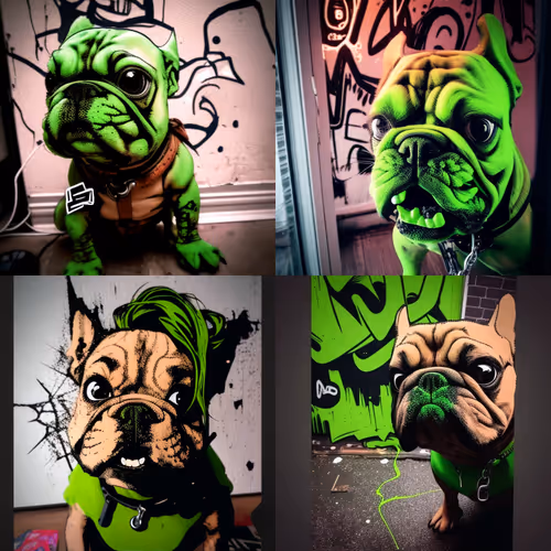 French Bulldogs Balou & Murphy