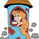 Princess in a small castle
