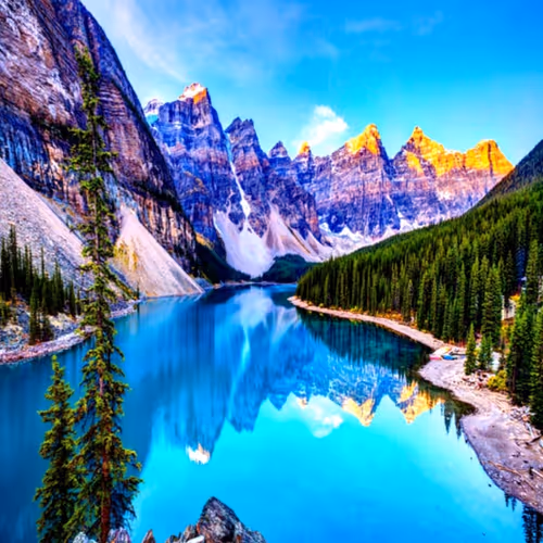 Photography of spectacular world views