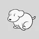 Brave dog