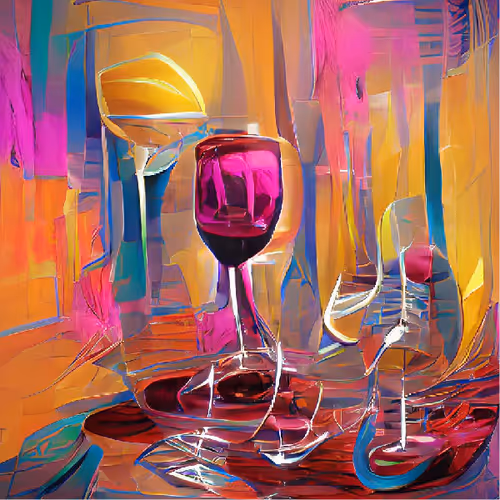 Dreams in the glasses