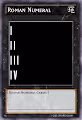 Roman Numeral Cards artcharlygood