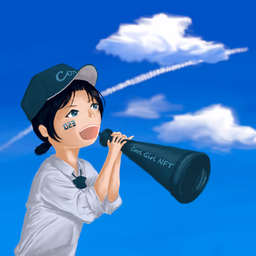 CoolGirlNFT FanArt by Chu-san