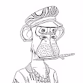 Sketch Concept Ape Club