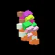 Lucky Colorful Bear