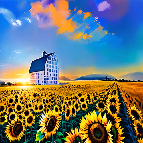 Sunflower Art of Life