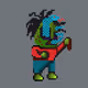 Pixel zombie