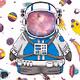 Space Face Heads