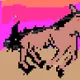 wild west cowboy punk horse