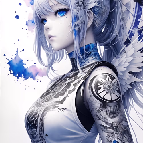 Machine Angel/Code_Color_White