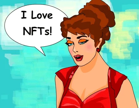 Tara, Her love for NFTs knows no bounds!