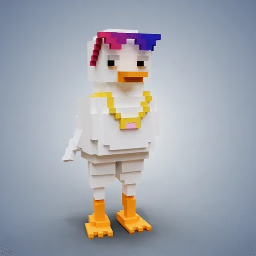 Voxel Duckies