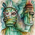 Aztecs and Mayans in New York City - Collection 1