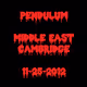 Pendulum - Middle East - 11-25-2012