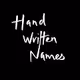 Hand-Written-Names