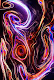 Neon Digital Line Art