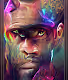 Psychedelic Nba Players