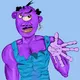 Purp The Bone Monster.