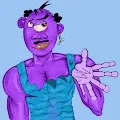 Purp The Bone Monster.
