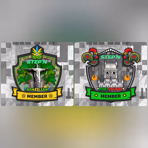 STEPN BADGES BR/PT (nao oficiais)