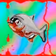 Pixelated Pissed Polygon Fish