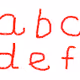Unique alphabet