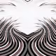 distored and abstract