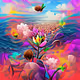 Psychedelic AI illustrations