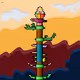 Bamboo plant punk set