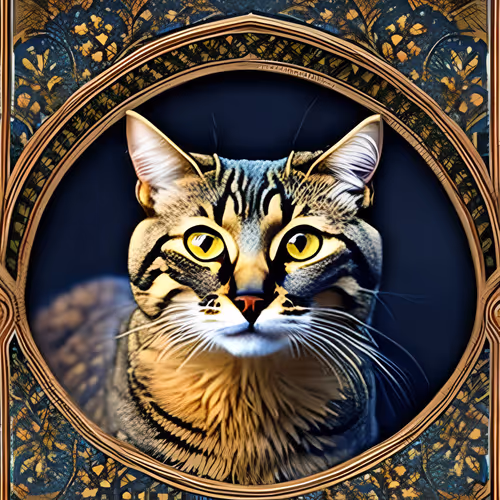 A was a cat